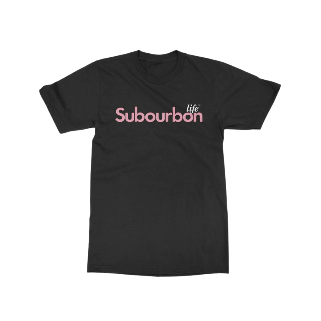 Subourbon Life - Black Short Sleeve Tee Shirt