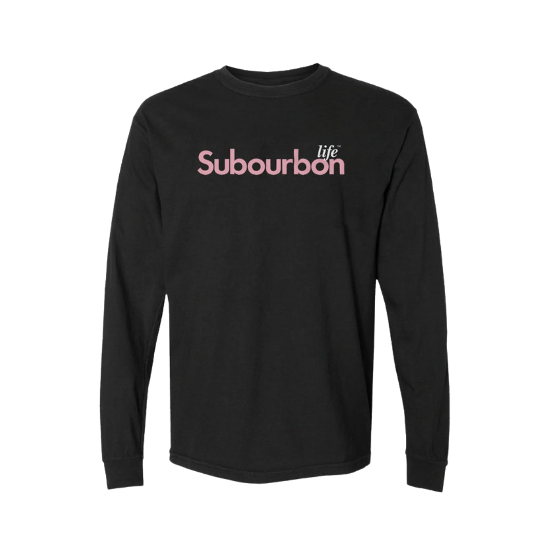 Subourbon Life - Black Long Sleeve Tee Shirt