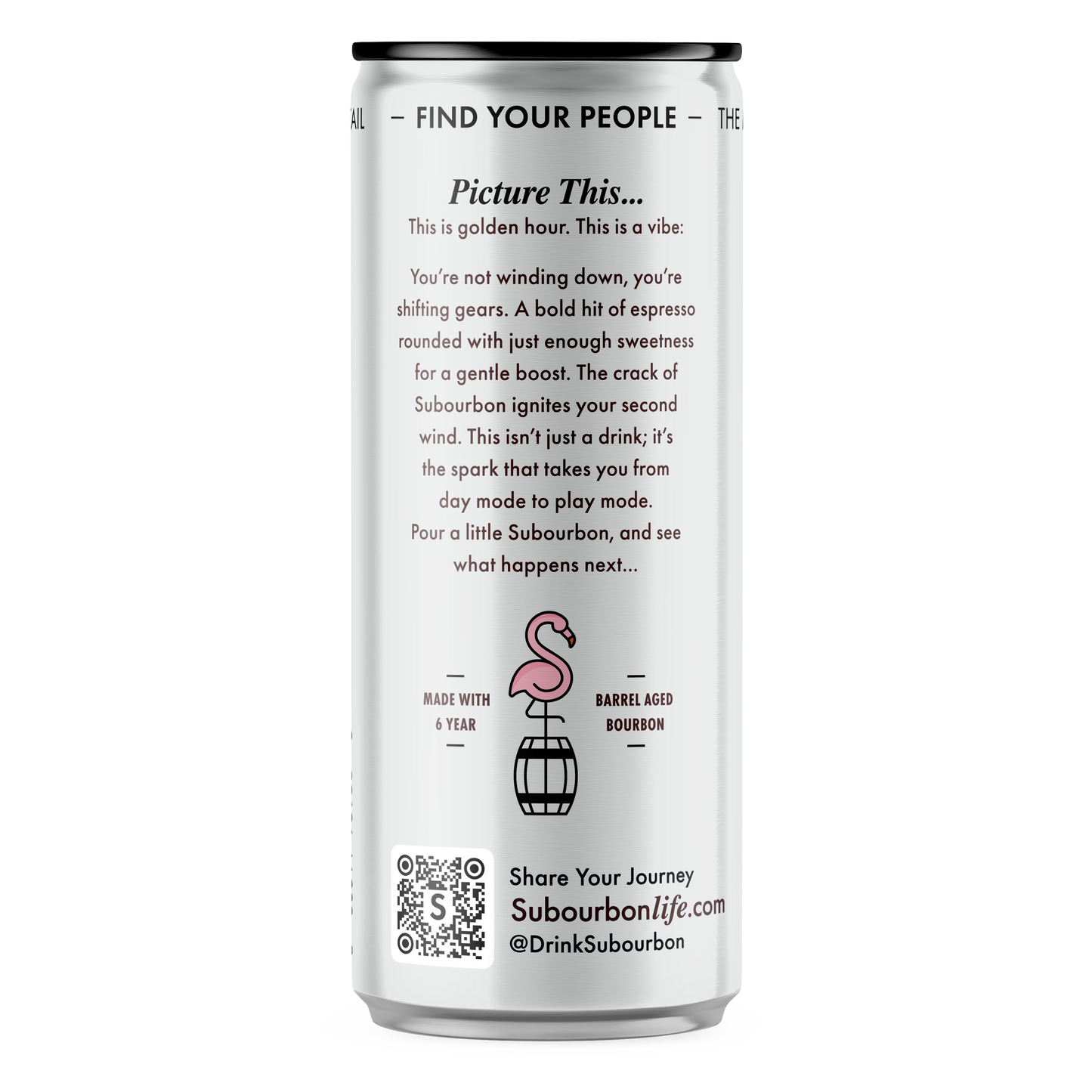 Subourbon Life - Espresso Martini Bourbon Whiskey (4 Pack)