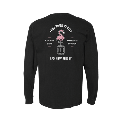 Subourbon Life - Black Long Sleeve Tee Shirt