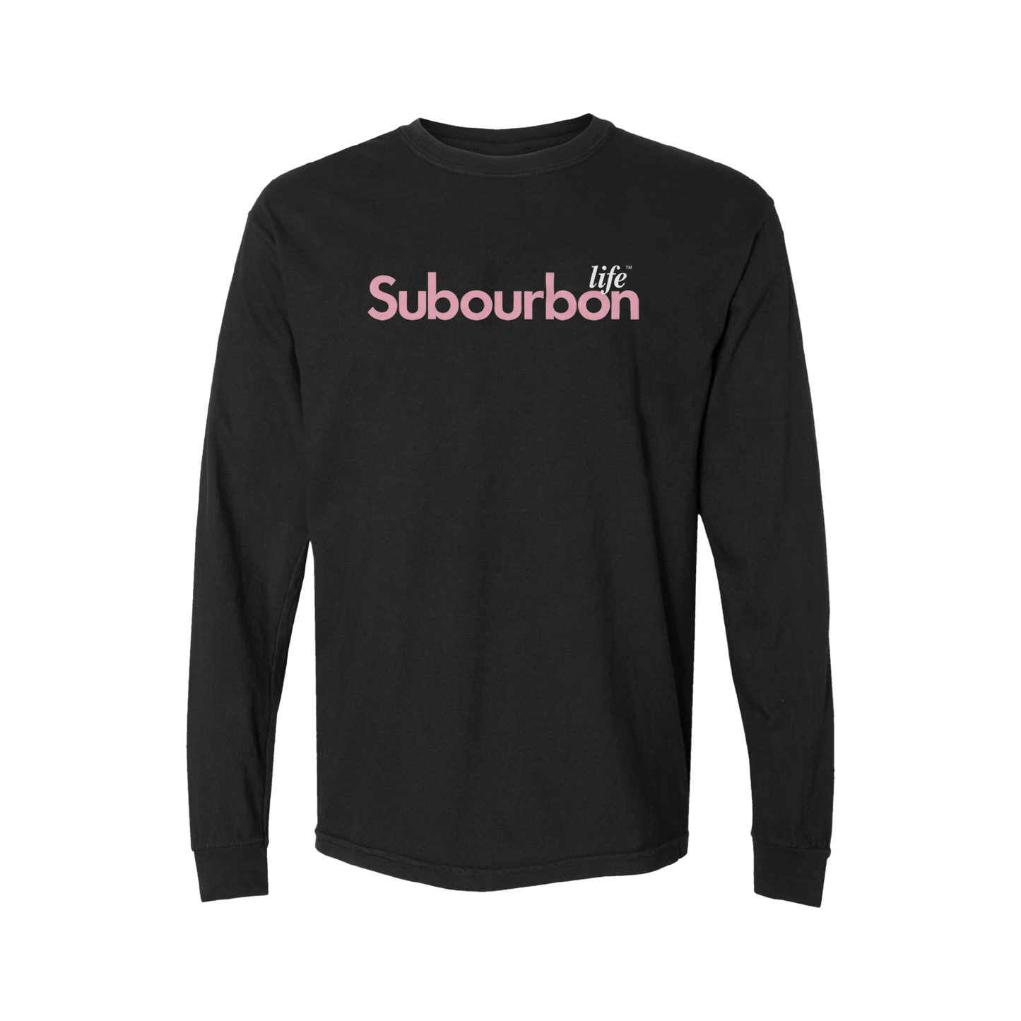 Subourbon Life - Black Long Sleeve Tee Shirt