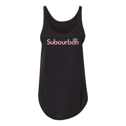 Subourbon Life - Black Ladies' Festival Tank Top