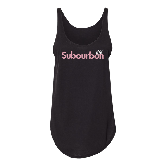 Subourbon Life - Black Ladies' Festival Tank Top