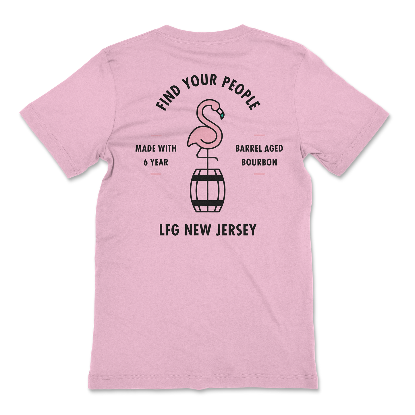 Subourbon Life - Pink Short Sleeve Tee Shirt