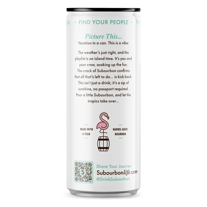 Subourbon Life - Pina Colada Bourbon Whiskey (4 Pack)