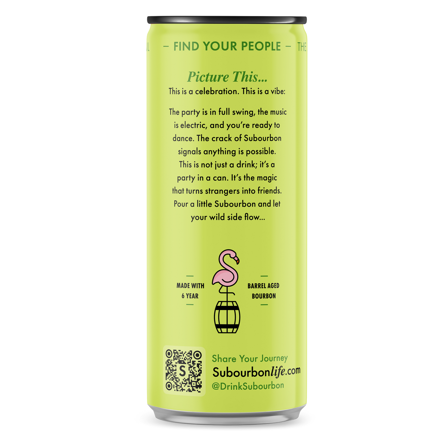 Subourbon Life - Margarita Ready to Drink Cocktail (4 Pack)