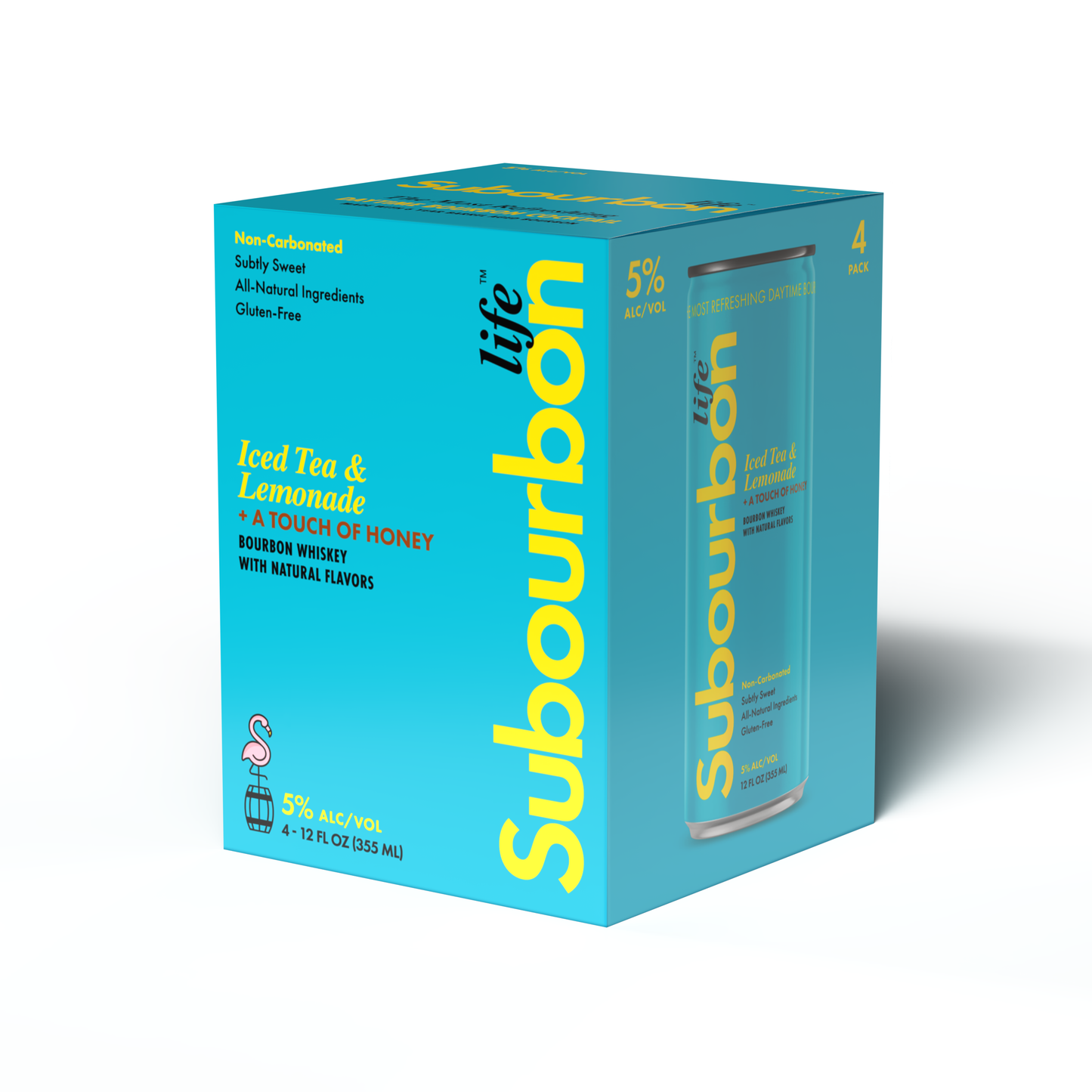Subourbon Life - Iced Tea & Lemonade Bourbon Whiskey (4 Pack)