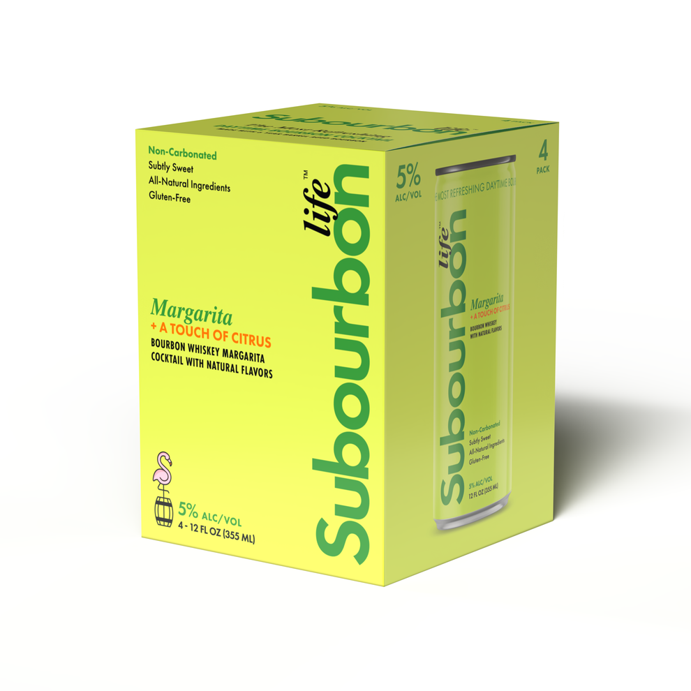 Subourbon Life - Margarita Ready to Drink Cocktail (4 Pack)