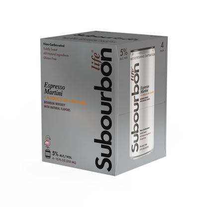 Subourbon Life - Espresso Martini Bourbon Whiskey (4 Pack)