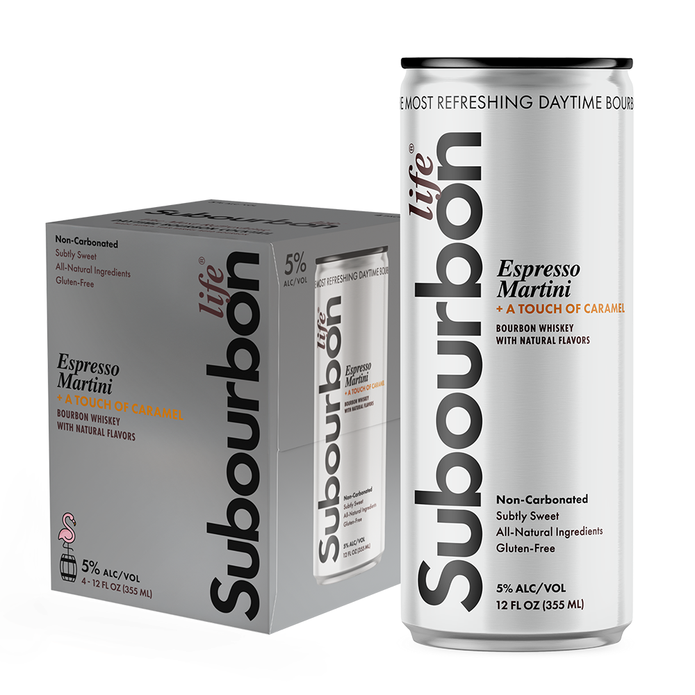 Subourbon Life - Espresso Martini Bourbon Whiskey (4 Pack)