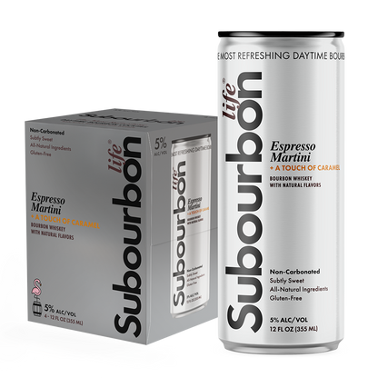 Subourbon Life - Espresso Martini Bourbon Whiskey (4 Pack)