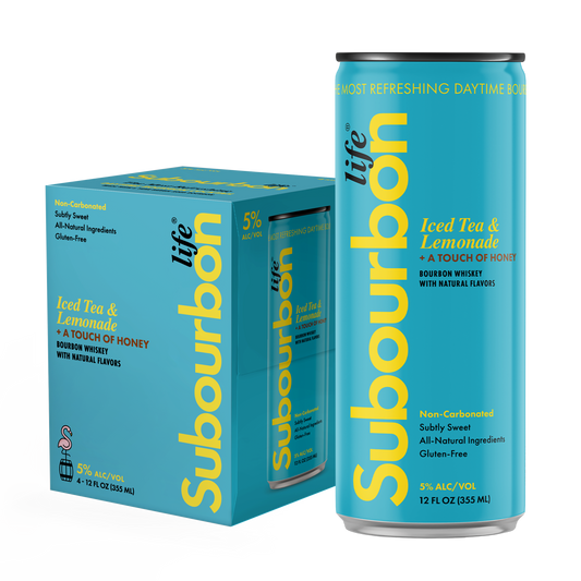 Subourbon Life - Iced Tea & Lemonade Bourbon Whiskey (4 Pack)
