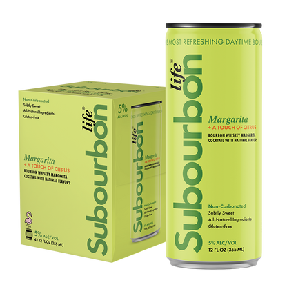 Subourbon Life - Margarita Ready to Drink Cocktail (4 Pack)