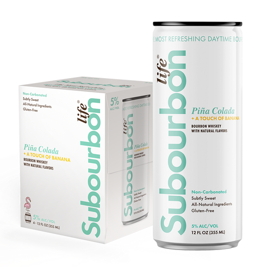 Subourbon Life - Pina Colada Bourbon Whiskey (4 Pack)